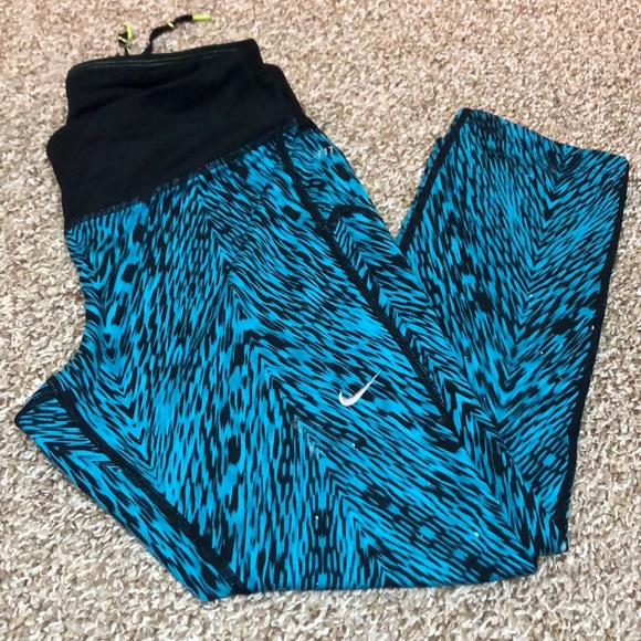 Nike running capri tights. Size Small - Picture 1 of 8